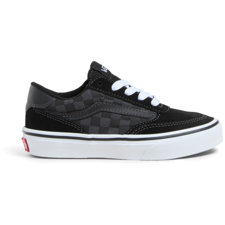 Scarpe da bambino Vans Brooklyn Ls nero/grigio Checkerboard Black/Asphalt