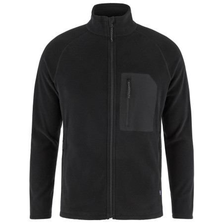 Felpa da uomo Fjällräven Kaipak Fleece M nero Black-Black
