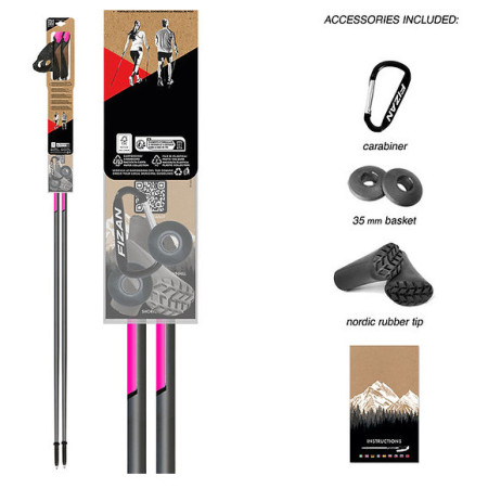 Bastoncini da nordic walking Fizan NW Runner