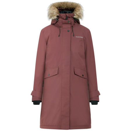 Parka invernale da donna Didriksons Erika Wns Parka 3 bordeaux Old rust
