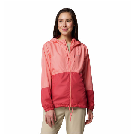Giacca a vento da donna Columbia Flash Forward™ II Windbreaker rosso/rosa Alpenglow, Daredevil