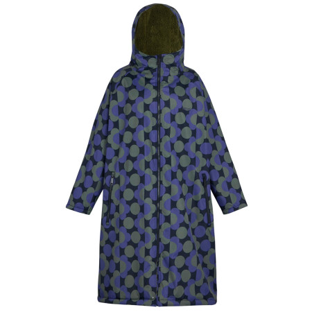Cappotto da donna Regatta Orla Changing Robe blu Frilly Flower Blue (Dark Olive) - ZVI