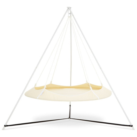 Altalena Hamaka.eu Hangout Pod SET beige krémová /bílá lana