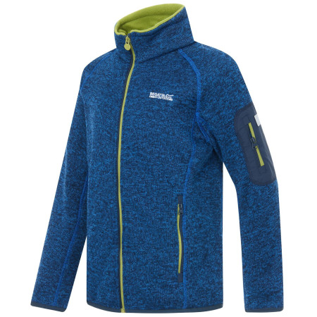 Felpa da bambino Regatta Junior Newhill Aviator Blue Golden Cypress