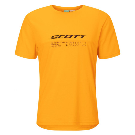 Maglia da ciclismo da uomo Scott Tee M's Vertic DRI SS arancione gleam orange