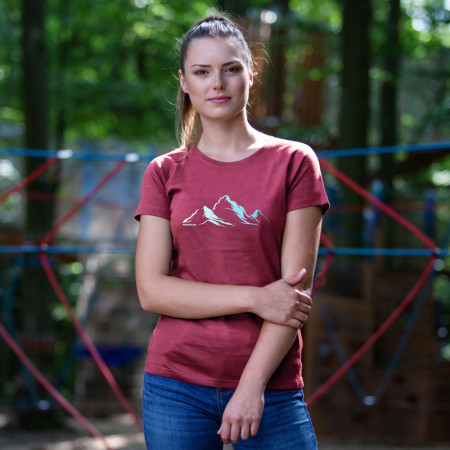 Maglietta da donna Progress VINKA "MOUNTAINS"