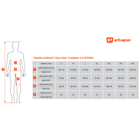 Pantaloncini da ciclismo da uomo Etape Freedom 3.0