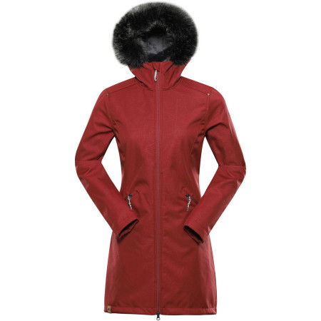 Cappotto da donna Alpine Pro Priscilla 5 Ins rosso Burgundy