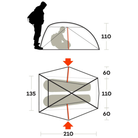 Tenda Ferrino Nemesi 2 Pro