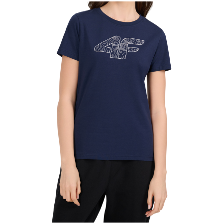 Maglietta da donna 4F Tshirt F3309 blu scuro Navy