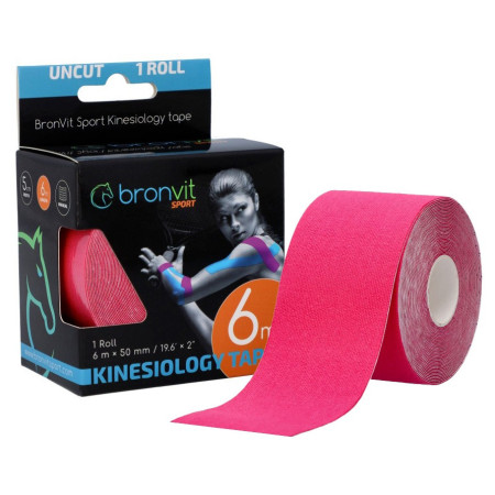 Nastro kinesiologico BronVit Sport Kinesio Tape classic 5 cm x 6m