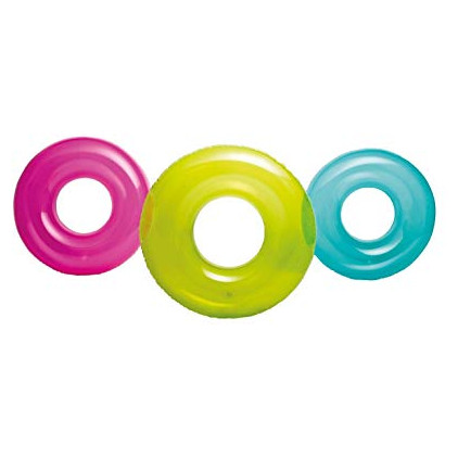 Salvagente Intex Transparent Tubes 59260NP