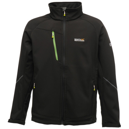 Giacca da uomo Regatta Davies Softshell nero