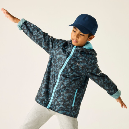 Giacca da bambino Regatta Printed Lever II ChiBluScCamo