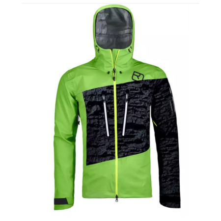 Giacca da uomo Ortovox 3L Guardian Shell Jacket M (2019) verde chiaro GreenForest