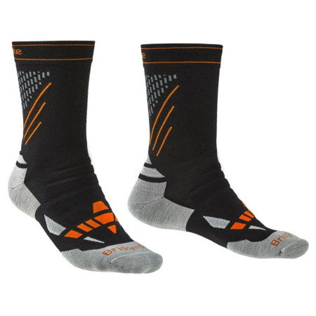 Calze Bridgedale Ski Nordic Race nero black/stone/850