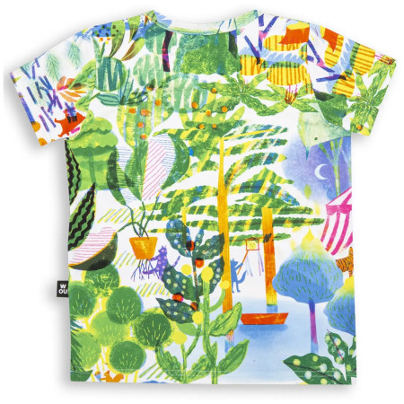 Maglietta da bambino Wouki Tento Green