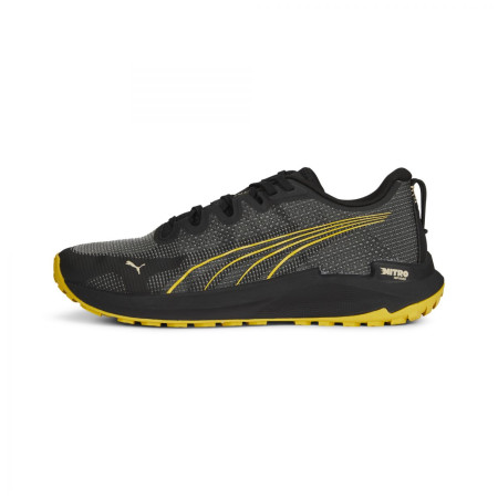 Scarpe da corsa da uomo Puma Fast-Trac Nitro nero/giallo black