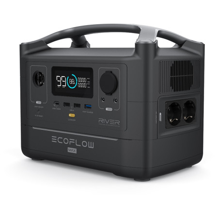 Generatore di energia portatile EcoFlow River600 MAX nero
