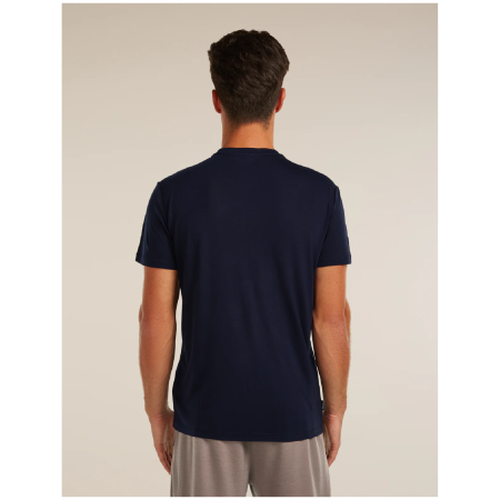 Maglietta funzionale da uomo Icebreaker Merino Blend Core SS Tee Canoe Companions