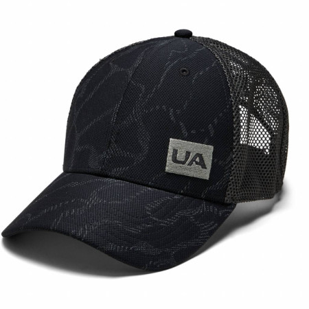 Berretto con visiera Under Armour Men's Blitzing Trucker 3.0 nero Black/Black/SlatePurple