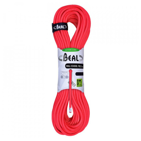 Corda da arrampicata Beal Wall School 10,2 mm (30 m) rosso red