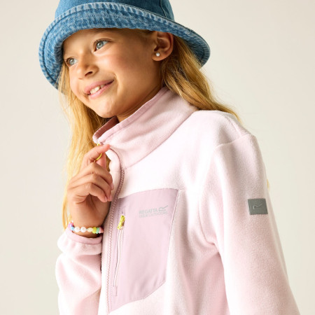 Felpa da bambino Regatta Junior Frankie F/Z Pink Haze