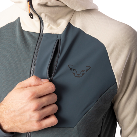 Felpa funzionale da uomo Dynafit Radical Wool Hooded Jkt M