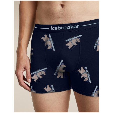 Boxer sportivi da uomo Icebreaker Men M 150 Anatomica Boxers BearTourAOP