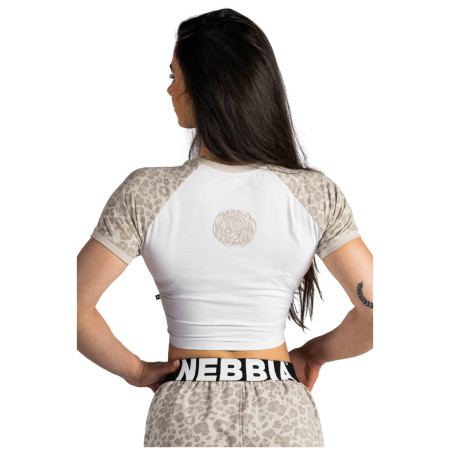 Maglietta da donna Nebbia Crop Top Leopard '97 Primal