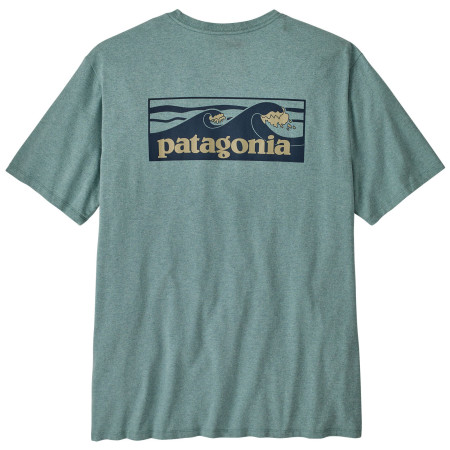 Maglietta da uomo Patagonia Men's Boardshort Logo Pocket Responsibili-Tee