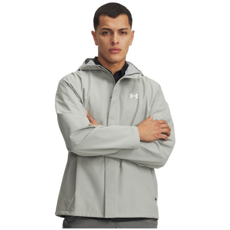 Giacca da uomo Under Armour M Cloudstrike Jacket grigio Titanium / / White