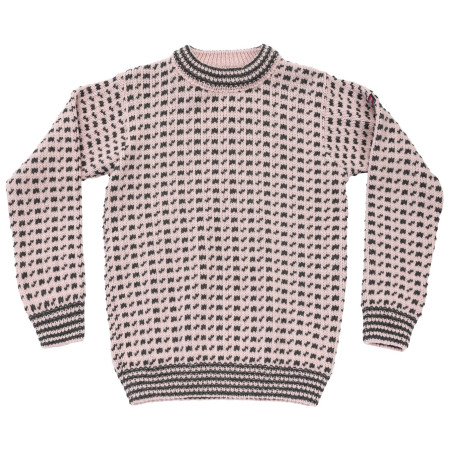 Maglione Devold Original Islender Wool Sweater rosa/grigio CHALK PINK/ANTHRACITE