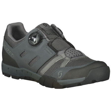Scarpe da ciclismo da uomo Scott Sport Crus-r Boa grigio/nero dark grey/black