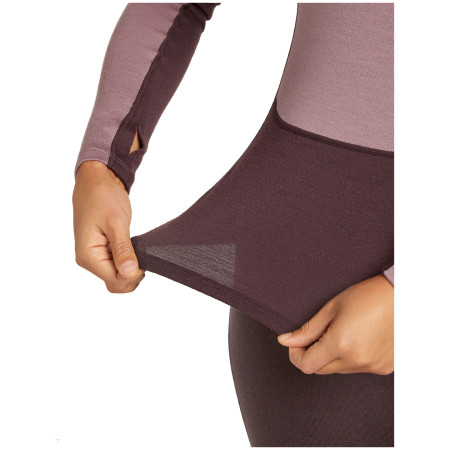 Maglietta da donna Icebreaker Merino 260 ZoneKnit LS Crewe