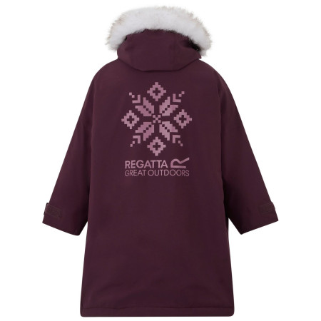 Cappotto impermeabile per bambini Regatta Junior Waterproof Changing Robe Pro Fig