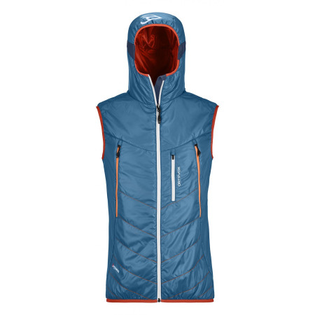 Gilet da uomo Ortovox Piz Boe Vest blu BlueSea