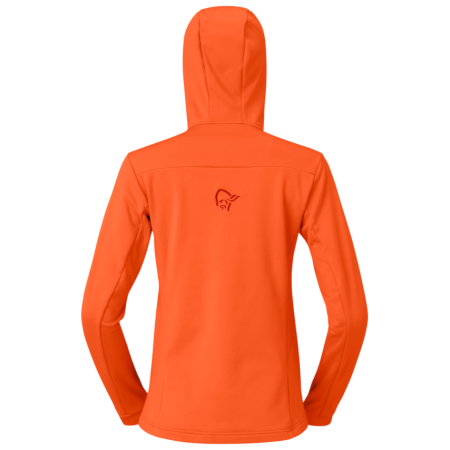 Felpa tecnica da donna Norrona falketind warm2 stretch Hood