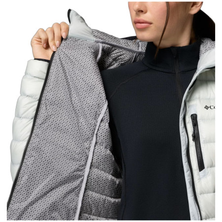 Piumino da donna Columbia Arctic Crest Down Hooded Jacket
