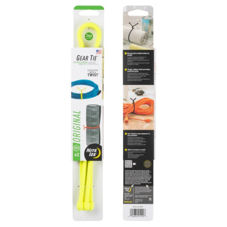 Filo per legature Nite Ize Gear Tie 24" giallo Neonově žlutá