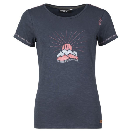 Maglietta da donna Chillaz Gandia Mountain Watercolor blu scuro dark blue