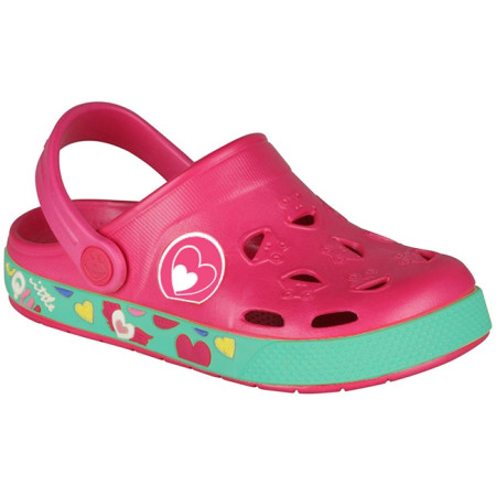 Sandali da bambino Coqui Froggy 8802 rosa LtFuchsiaHearts