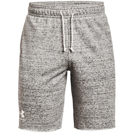 Pantaloncini da uomo Under Armour Rival Terry Short bianco OnyxWhite//OnyxWhite
