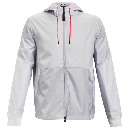 Giacca da uomo Under Armour Legacy Windbreaker grigio HaloGray//HaloGray