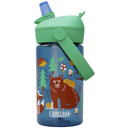 Borraccia Camelbak Thrive Flip Straw Kids 0,4l blu/verde Friendly Forest