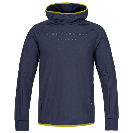 Felpa da uomo Hannah Thony Hoody blu vulcan mel