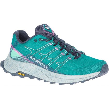 Scarpe da corsa da donna Merrell Moab Flight turchese/blu Marine