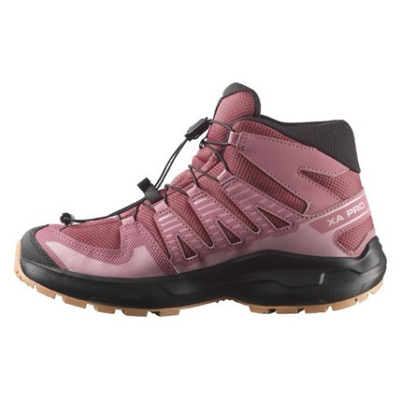 Scarpe da bambino Salomon Xa Pro Mid Wp J Nocturne-Dusky Orchid-Black