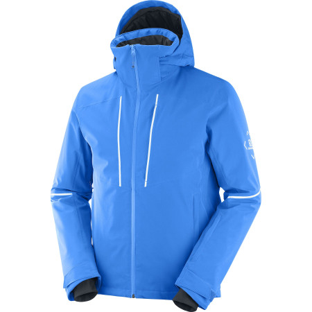 Giacca da uomo Salomon Edge Jacket M azzurro IndigoBuntingWhite