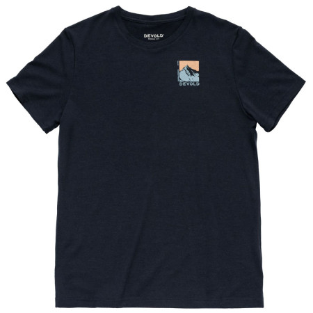 Maglietta da uomo Devold Classic "Summit" Tee Man nero INK
